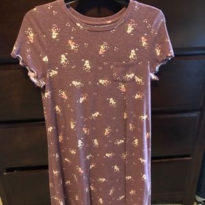 SO Floral Maroon Dress